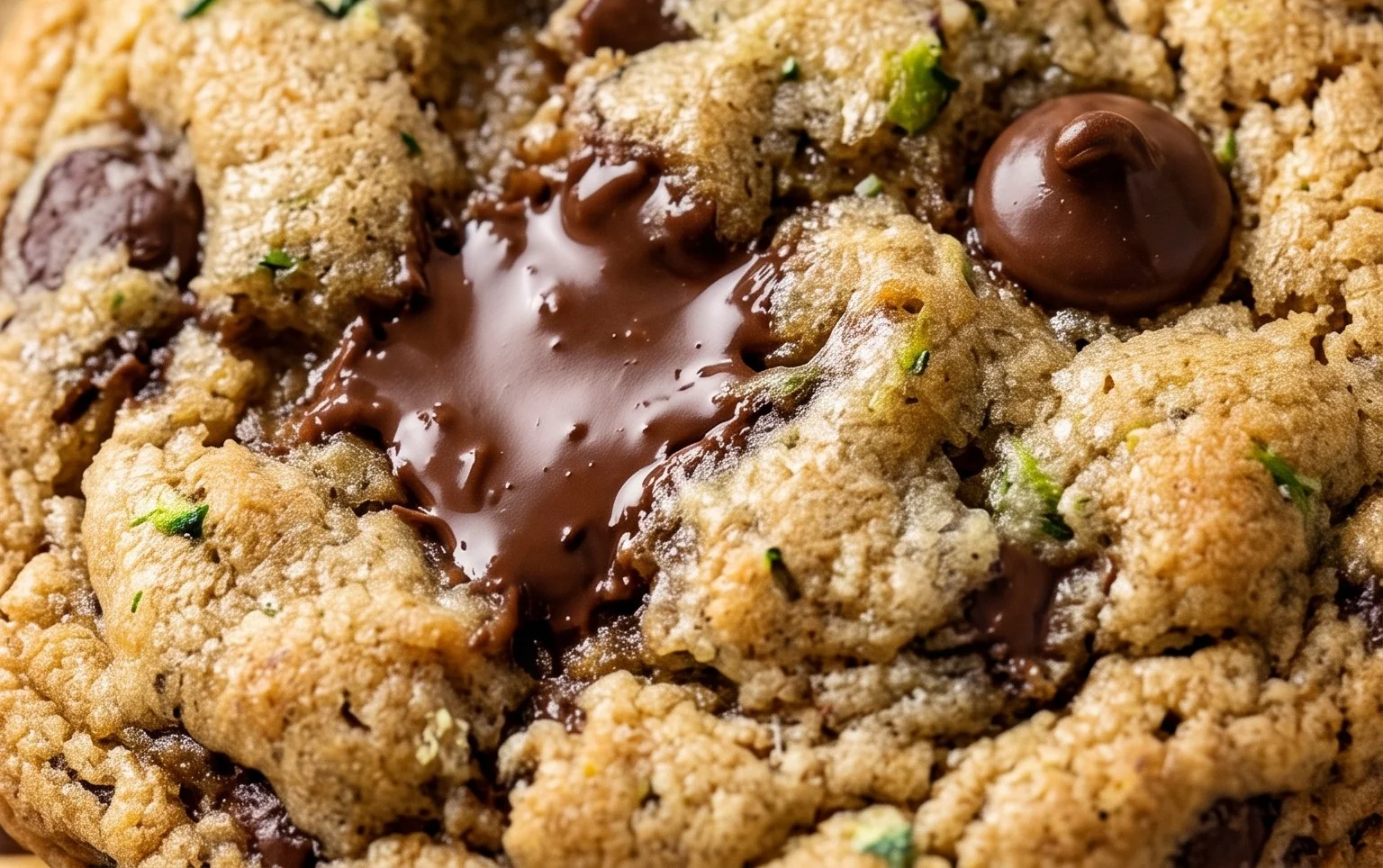 Zucchini Chocolate Chip Cookies