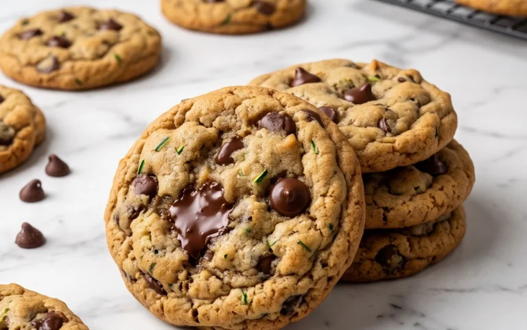Zucchini Chocolate Chip Cookies