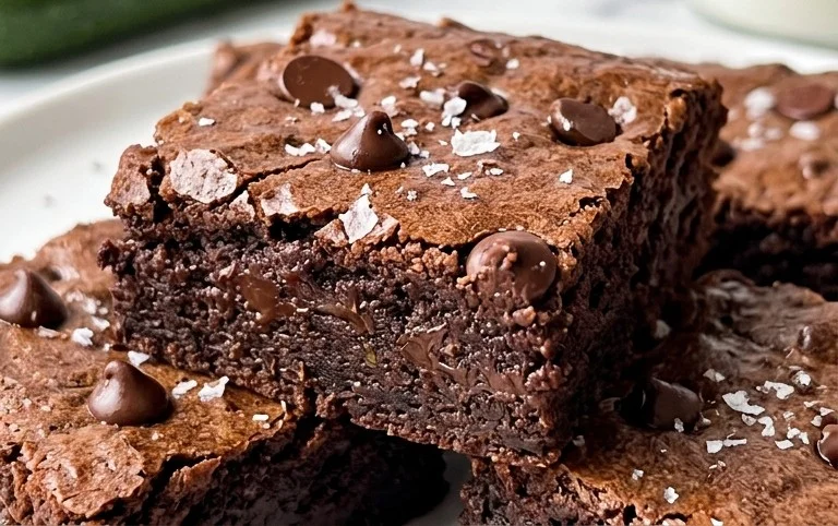 Secretly Healthy Zucchini Brownies