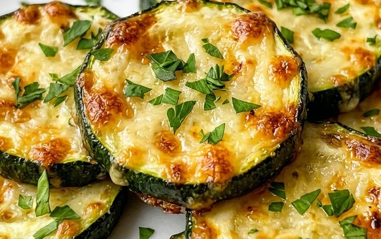 Oven Roasted Parmesan Zucchini 