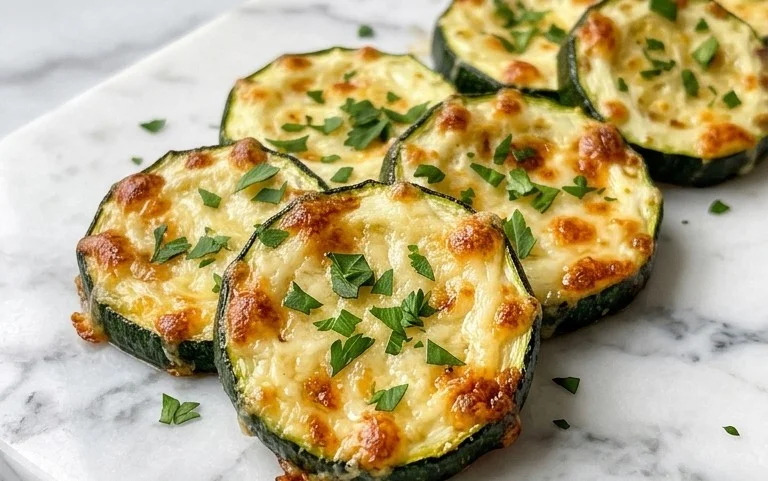 Oven Roasted Parmesan Zucchini 